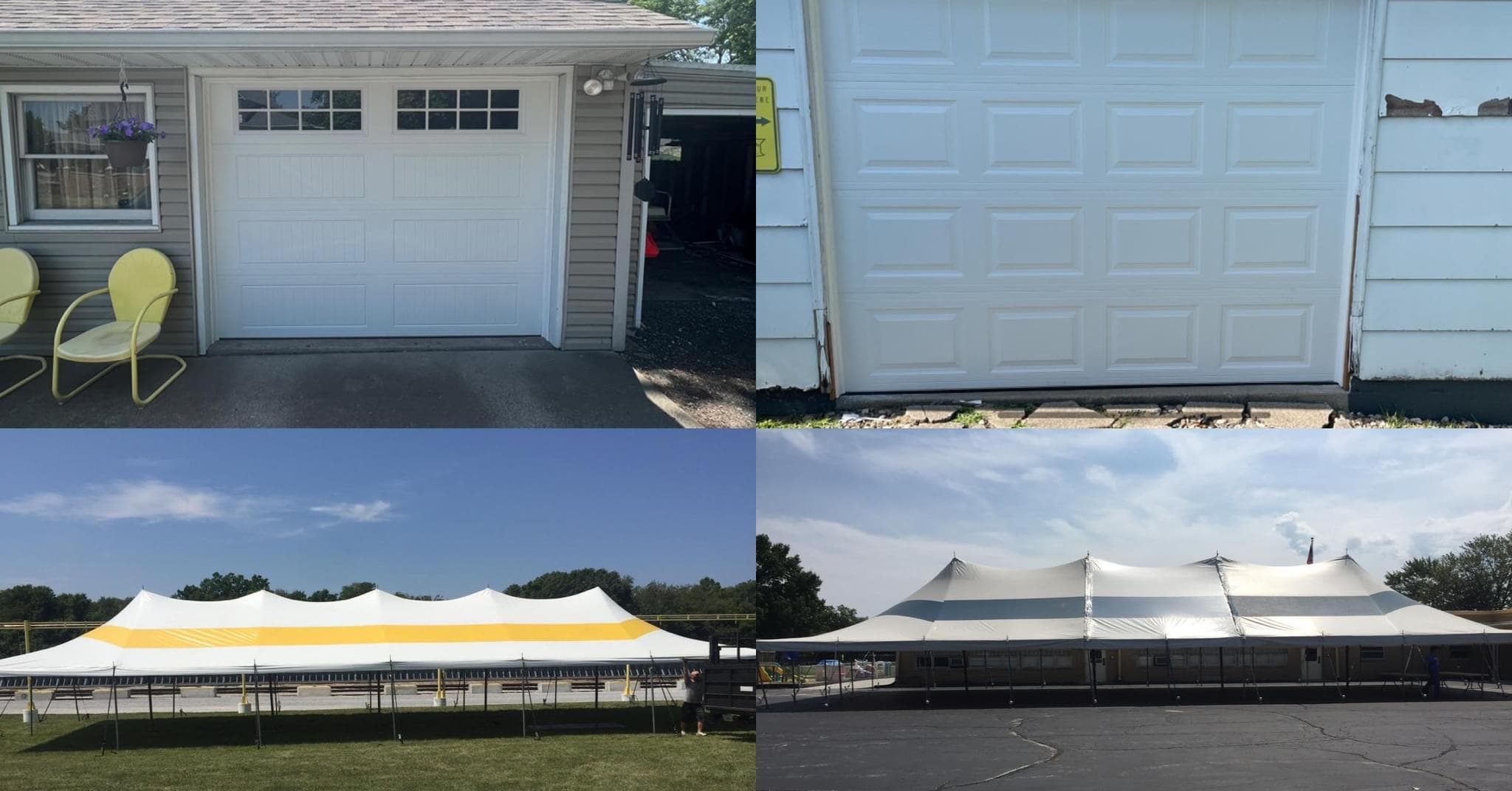 Byerly tent rental and garage door service
